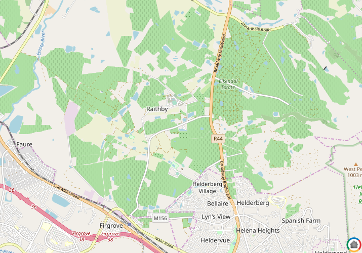 Map location of Raithby